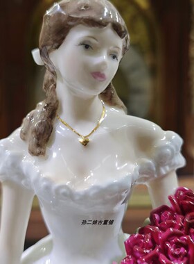 英国Royal Worcester皇家伍斯特千禧年度官方周年纪念瓷偶2000年
