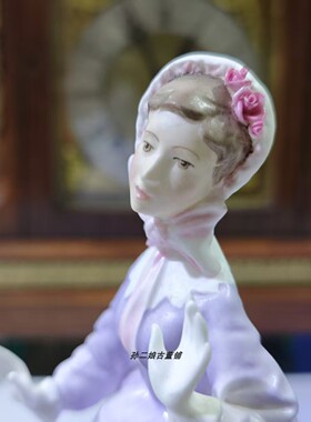 英国Royal Worcester皇家伍斯特花语品格淑女系列真诚瓷偶1978年