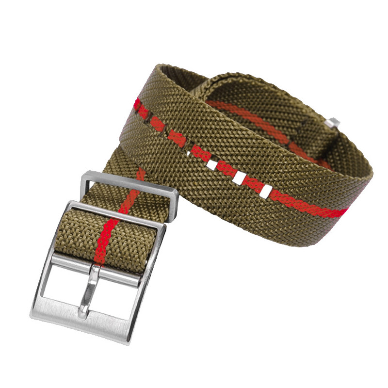 防水帆布尼龙代用帝舵浪琴男士表带 carterman卡特文配件