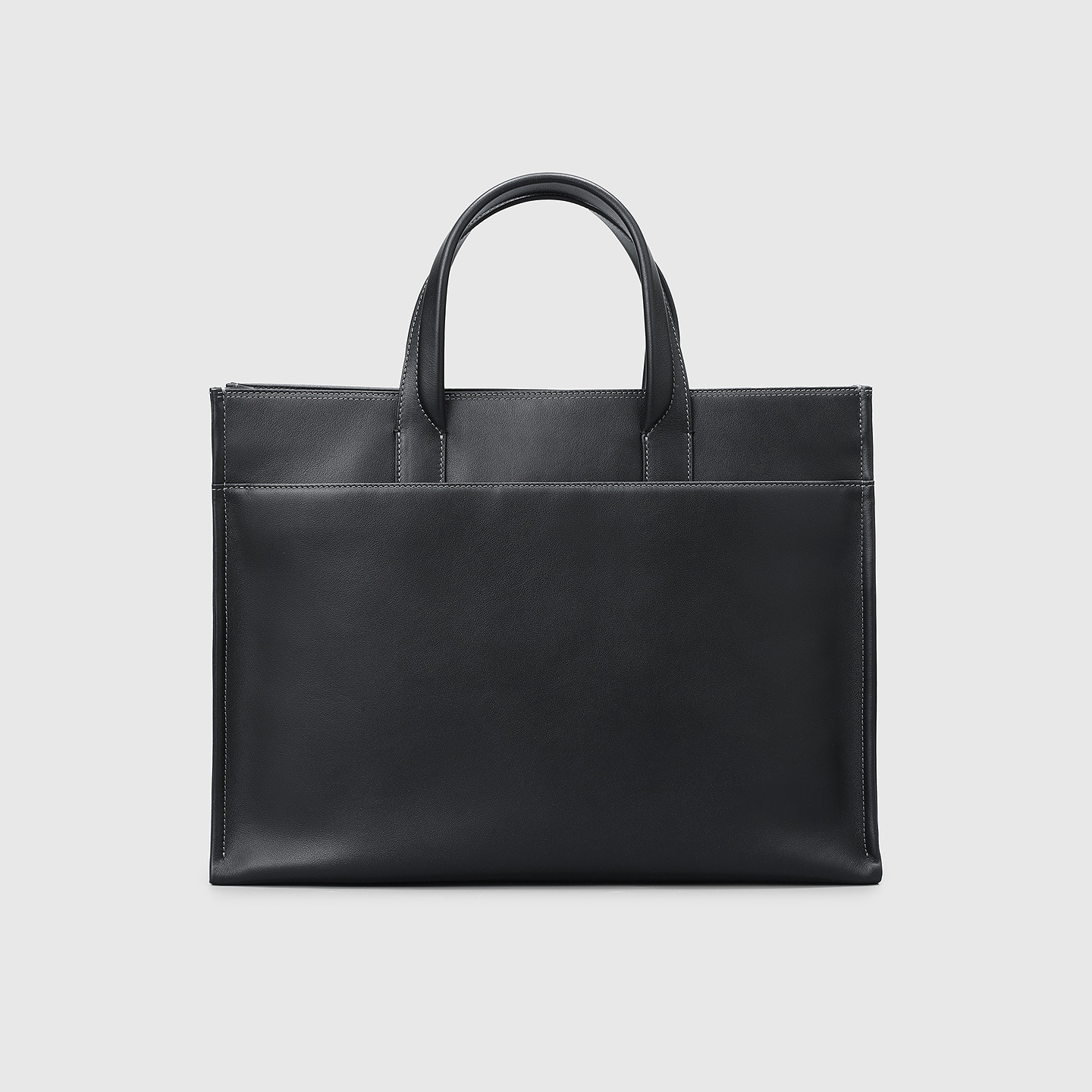 Goldlion Leather Goods Men's New Business Genuine Leather Handbag Simple Cowhide Large Capacity Horizontal Men's Briefcase