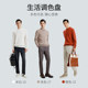 Jinlilai's new autumn men's sweater anti-static
