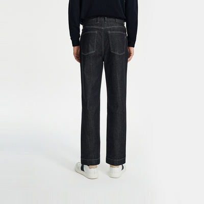 不褪色牛仔金利来牛仔裤男款