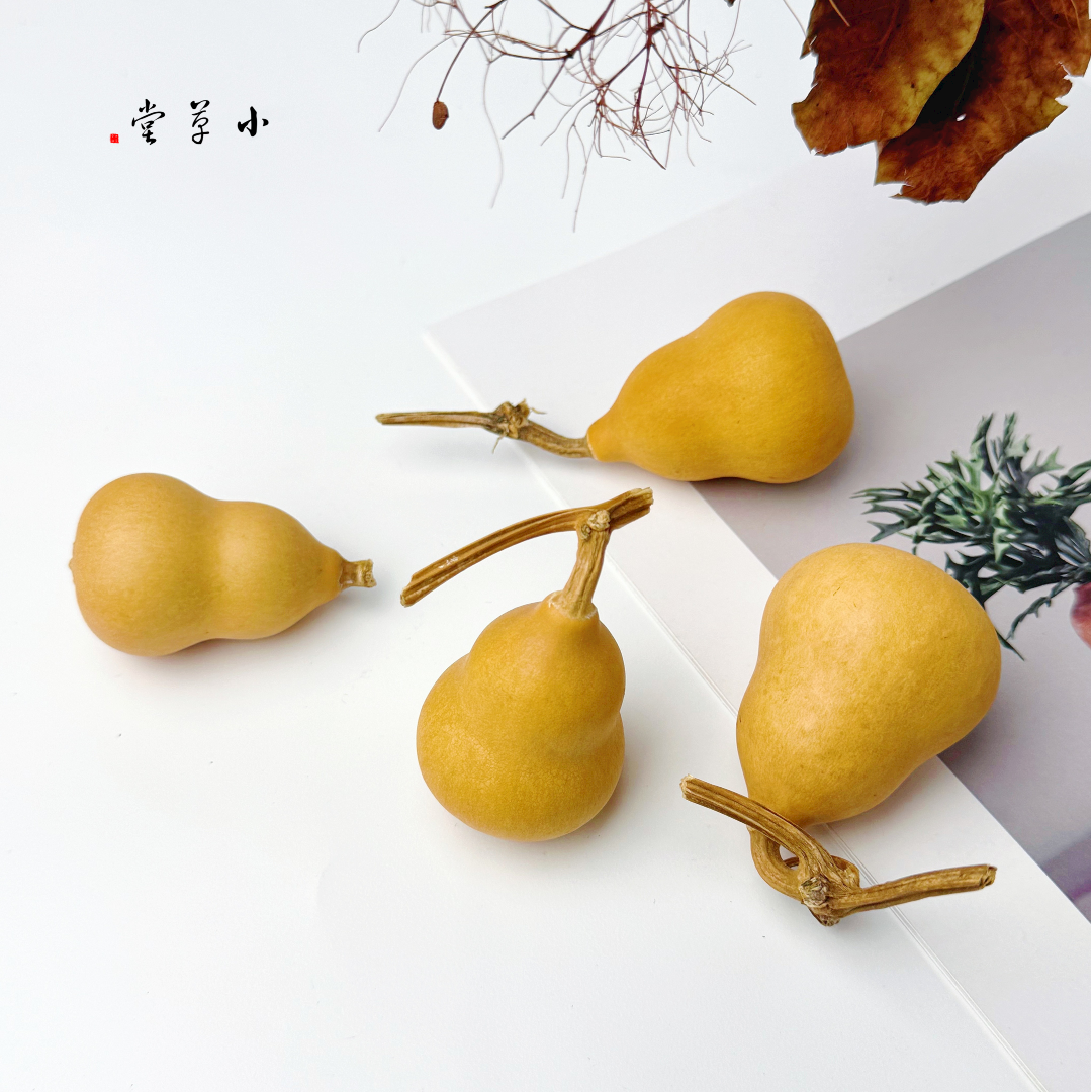 【葫芦】天然真大小葫芦居家装饰品 吉祥好运礼品 原生态干花植物 - 图0