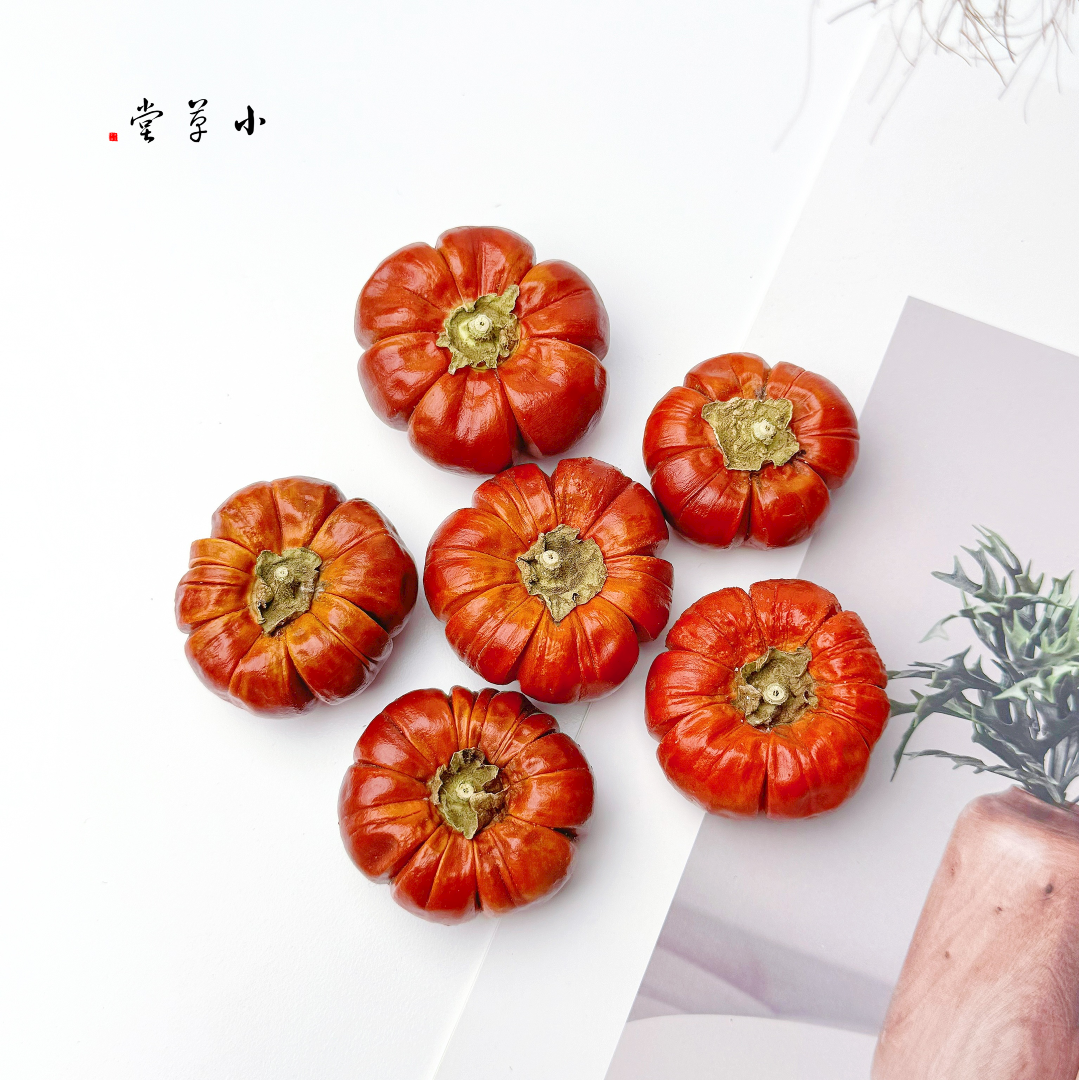 【小南瓜】天然植物果实进口原生态装饰摆饰手工DIY手作花环环创 - 图0