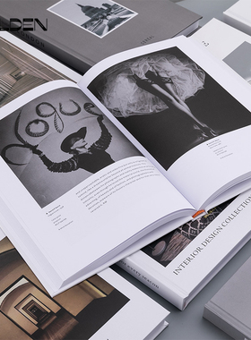 英文仿真书本摄影道具摆件