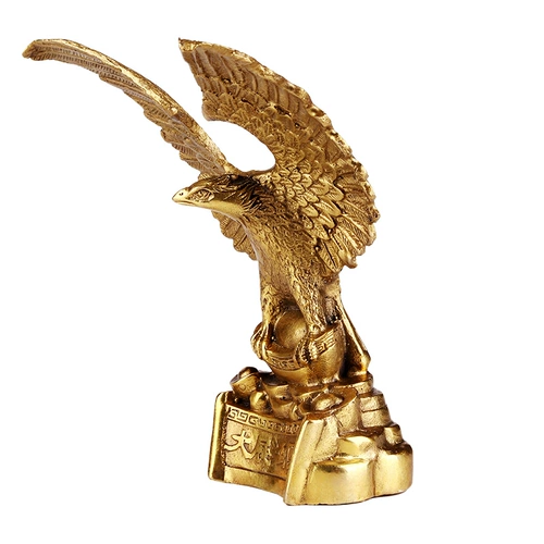 Pure Bonachaba Dapeng показывает, что Wing Eagle Eagle Swing Dragon Show Hongtu Office Craft Gifts Бизнес подарки