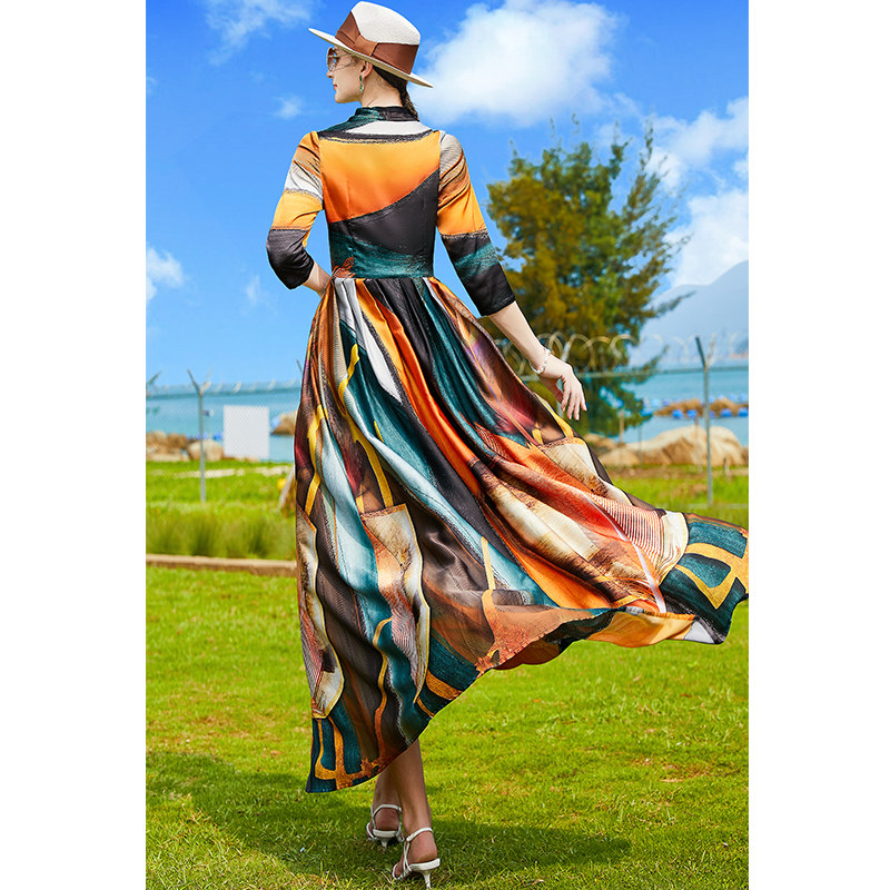 帝弗润驰2023新款大牌减龄女连衣裙 帝弗润驰连衣裙