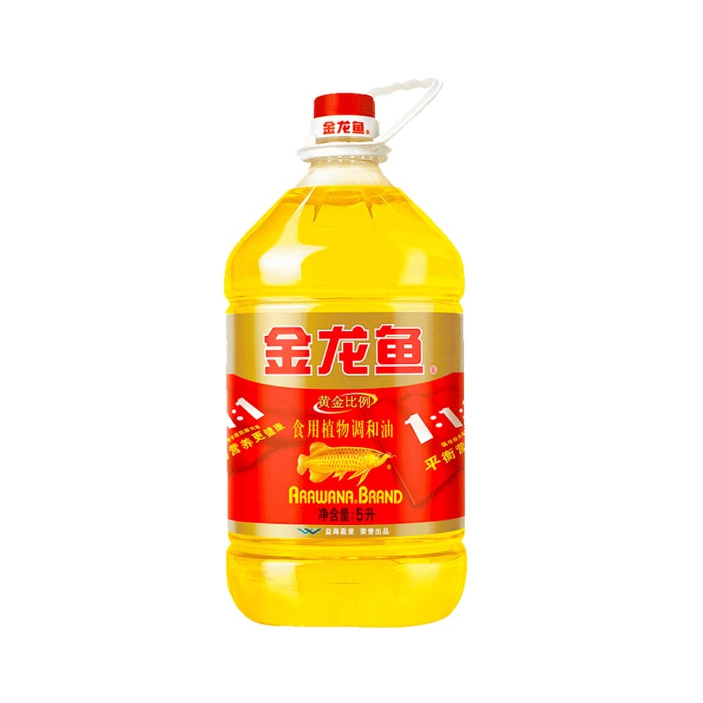 金龙鱼 黄金比例食用调和油5L/桶 食用油人气爆款 专利好油,淘宝优惠券,粉丝福利购,淘宝优惠卷