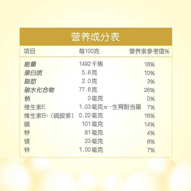 金龙鱼营养胚芽米300g*2盒 儿童婴儿辅食营养米 - 图3