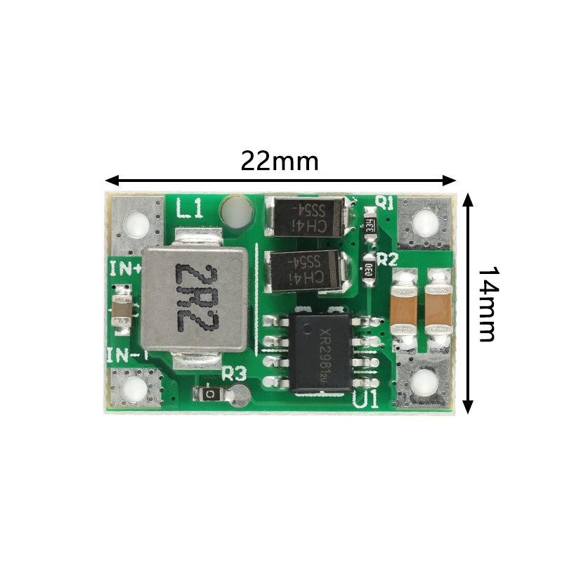 原装正品 迷你DC升压模块5V3A高效 3.7V锂电池升压电路板移动电源 - 图1