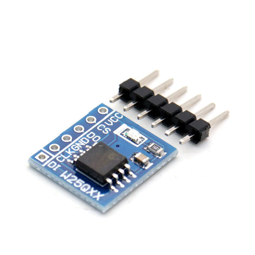 W25Q64 64Mbit 8MByte FLASH储存模块 DataFlash SPI接口 BV FV - 图0