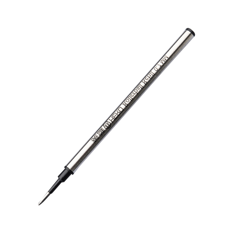 英雄官方旗舰店359笔芯233A金属签字笔水笔替换笔芯黑色0.5mm/0.7mm螺纹头直插头子弹头速干宝珠笔中性笔笔芯