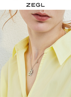 zegl设计师巴黎铁塔女欧美项链