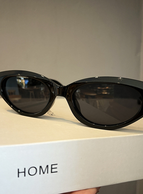 遮阳新款猫眼墨镜高级感复古