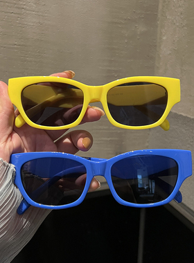 LP眼镜2023新款美式猫眼墨镜