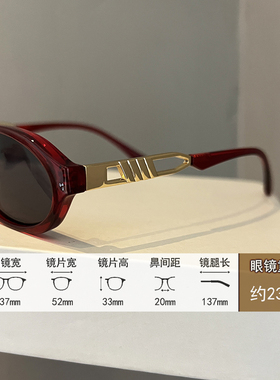 韩系黑色墨镜女款2025新款高级感