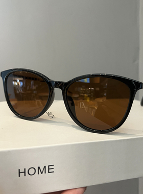 复古白色TR大框椭圆墨镜