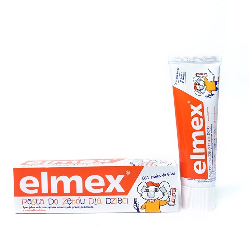 elmex艾美适儿童牙膏0-6岁儿童专用防蛀牙膏