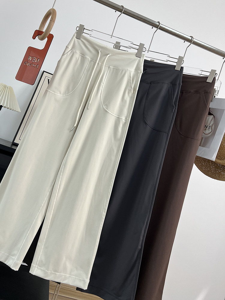 LU同款~立体剪裁修身显瘦裸感健身瑜伽外套高腰抽绳瑜伽裤套装女,淘宝优惠券,粉丝福利购,淘宝优惠卷