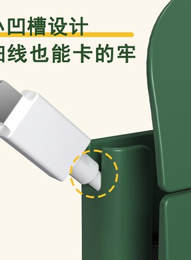 可折叠插头挂钩多功能插座