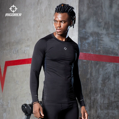 Спортивная базовая удерживающая тепло баскетбольная форма для спортзала для тренировок, флисовый лонгслив, компрессионное белье, в обтяжку