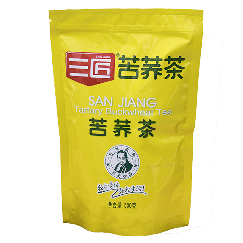 三匠苦荞茶500g袋装四川西昌大凉山荞麦茶黄金苦荞茶代用茶清香型 - 图2