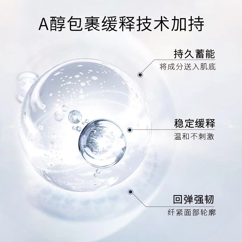 潘达1%a醇提拉紧致淡纹修护精华液 pandaw液态精华