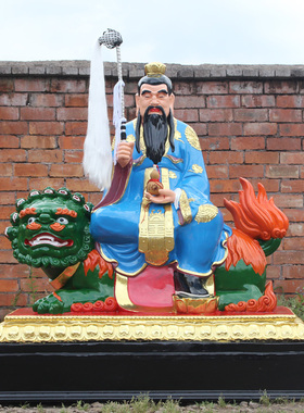 做工精细树脂玻璃钢太乙天尊佛像