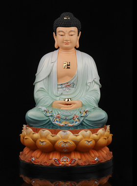 厂家直销树脂全堂佛家用供奉摆件