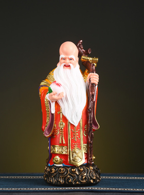 厂家直销树脂福禄寿三星供奉摆件