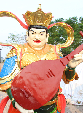 厂家直销树脂四大天王寺庙摆件