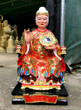 厂家直销树脂三肖娘娘佛堂摆件