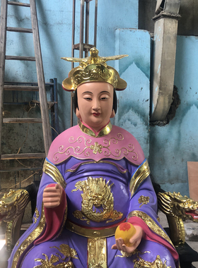 厂家直销树脂玉帝王母佛像摆件