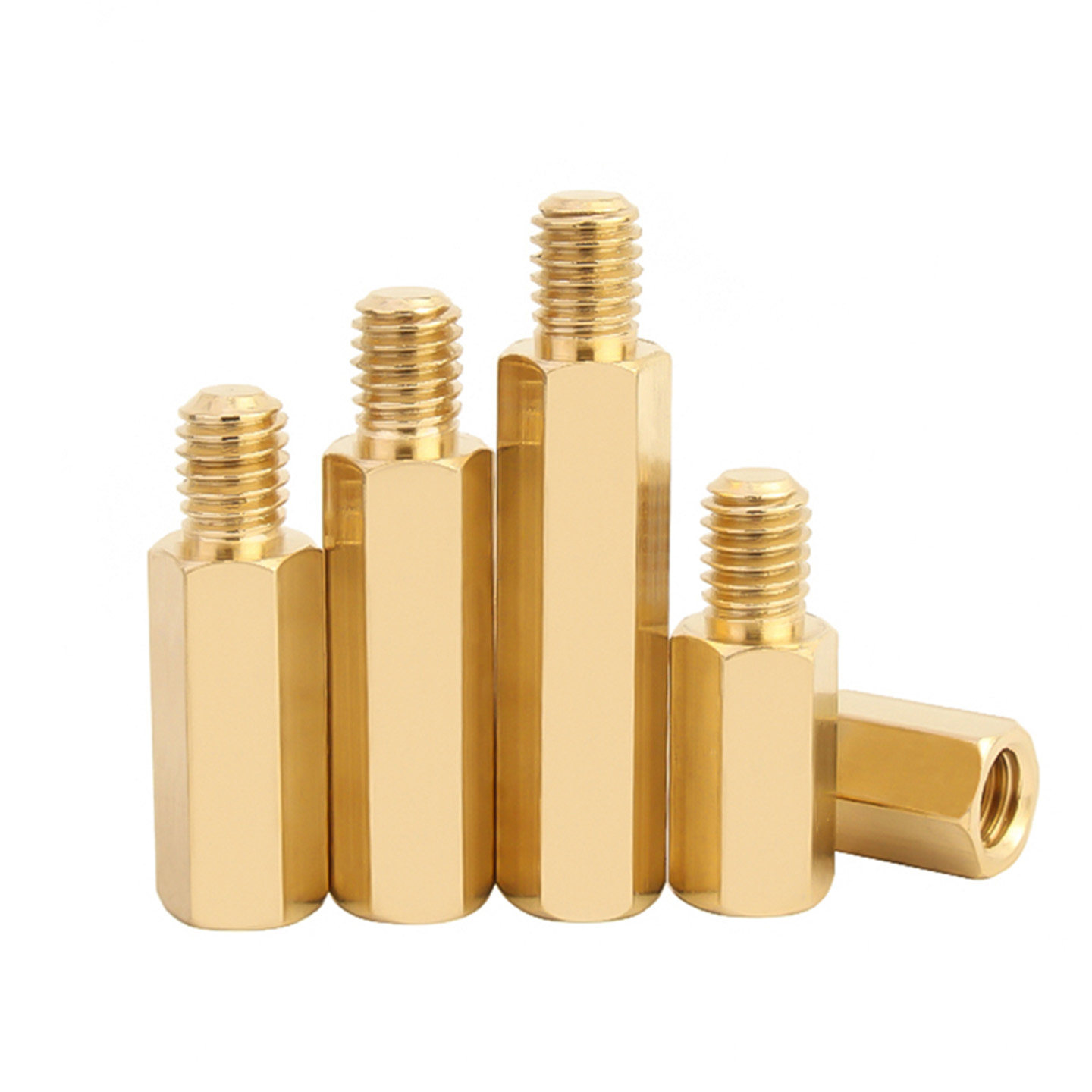 六角铜柱单头铜螺柱电脑机箱主板螺丝帽钉单通螺母间隔离柱支撑柱,淘宝优惠券,粉丝福利购,淘宝优惠卷