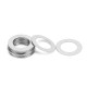 304 stainless steel ultra-thin gasket thickness 0.1/0.2/0.3/0.5mm metal gap flat pad adjustment circular gasket