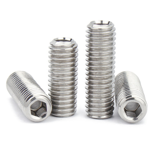 空心紧定 304不锈钢机米螺丝内六角通孔螺钉阀芯中空螺栓M6-M16mm - 图3