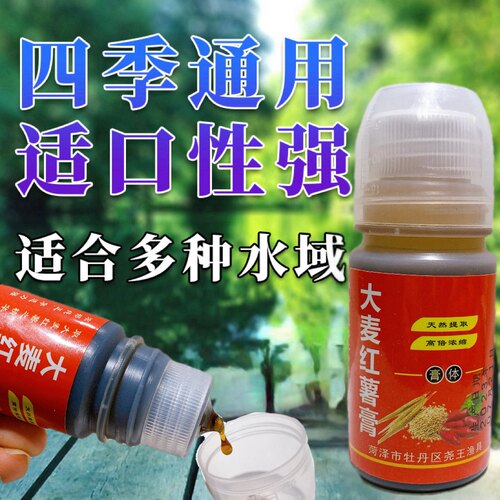 买1送1钓鱼小药大麦红薯膏果酸鲫鲤鱼黑坑野钓鱼饵添加剂渔具用品 - 图3