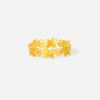 Saturday Fortune Gold 5G-denominated pure gold good luck ring that makes money immediately and is a holiday gift for the Year of the Horse.