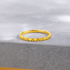 Saturday blessing 5G gold ring for women 2nd generation infinite gold priced pure gold ring bracelet holiday gift