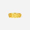 Saturday Fortune Gold Priced 5G Pure Gold Ring Flashing Five Emperors Coins Copper Coin Women's Ring Holiday Gift