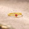 5g gold women's ring Saturday blessing fashion