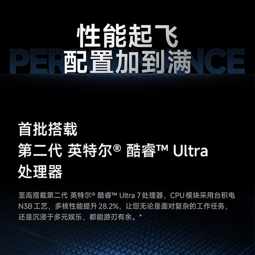 REDMI Book Pro14/16 2025 新品英特尔酷睿Ultra2代 全新AIPC轻薄办公 - 图1