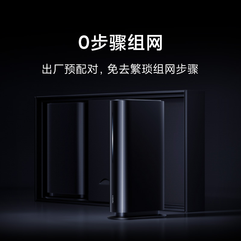 Xiaomi HomeWiFi小米路由器千兆高速三频Mesh别墅级无线wifi覆盖路由器两台装-图0