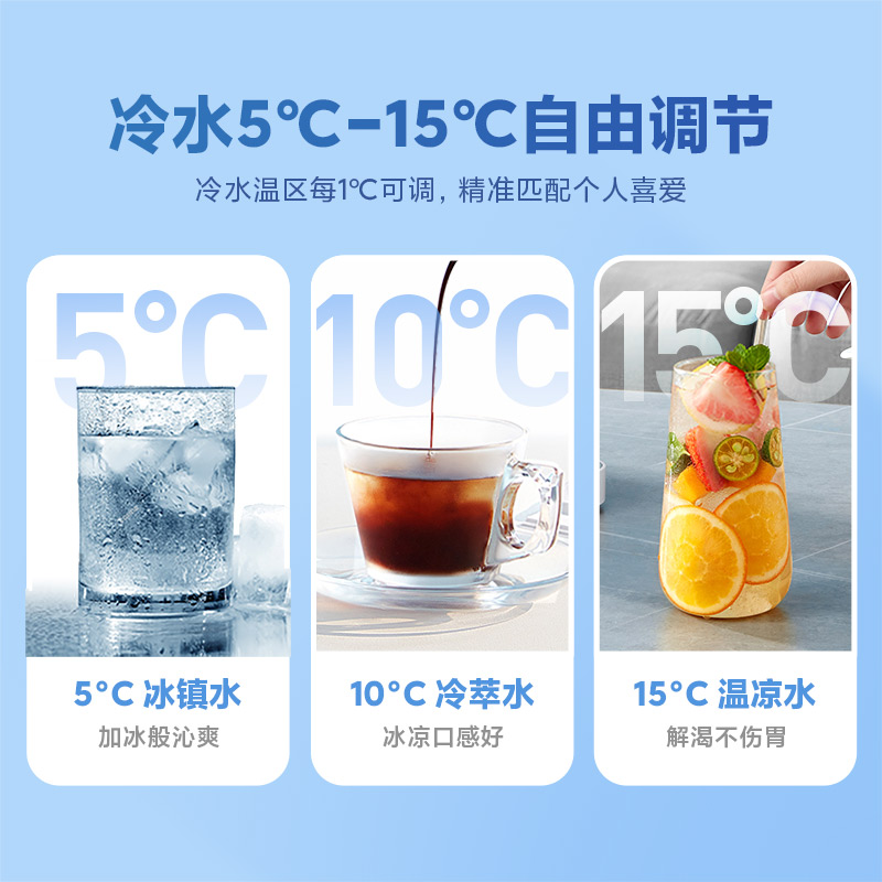 小米米家台式净饮机冷热版反渗透家用制冷加热净水饮水机-图1