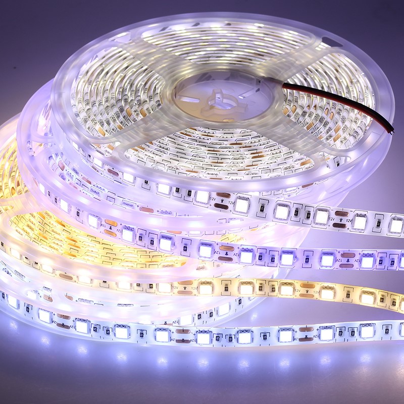 led双色智能无级调光调色三色灯带控制器RGBCW室内嵌入式贴片灯带 - 图2