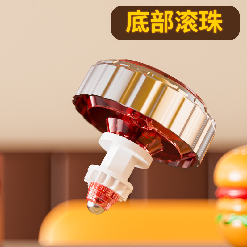 儿童汉堡陀螺旋转发光亲子互动弹射双人对战玩具金属攻击环男女孩,淘宝优惠券,粉丝福利购,淘宝优惠卷