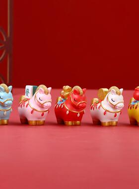 马上有钱摆件国潮风马到成功装饰品客厅玄关家居店铺开业乔迁礼物