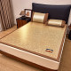 Summer rattan mat, natural pure rattan type A maternal and infant grade bed sheet, foldable summer straw mat 2026 new style