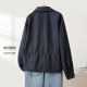 Yibai Casual Versatile Waist Short Windbreaker Jacket ສໍາລັບແມ່ຍິງ