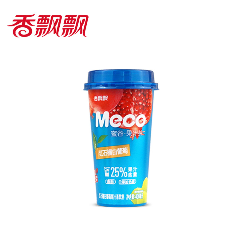 香飘飘meco蜜谷茶15杯红柚樱桃果汁 嘉善佳旺食品茶饮料